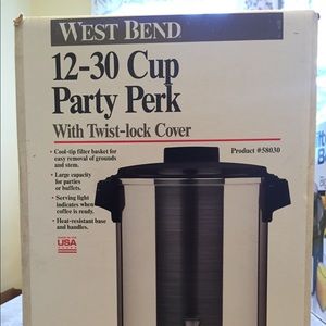 12-3o Cup Party Coffee Percolator